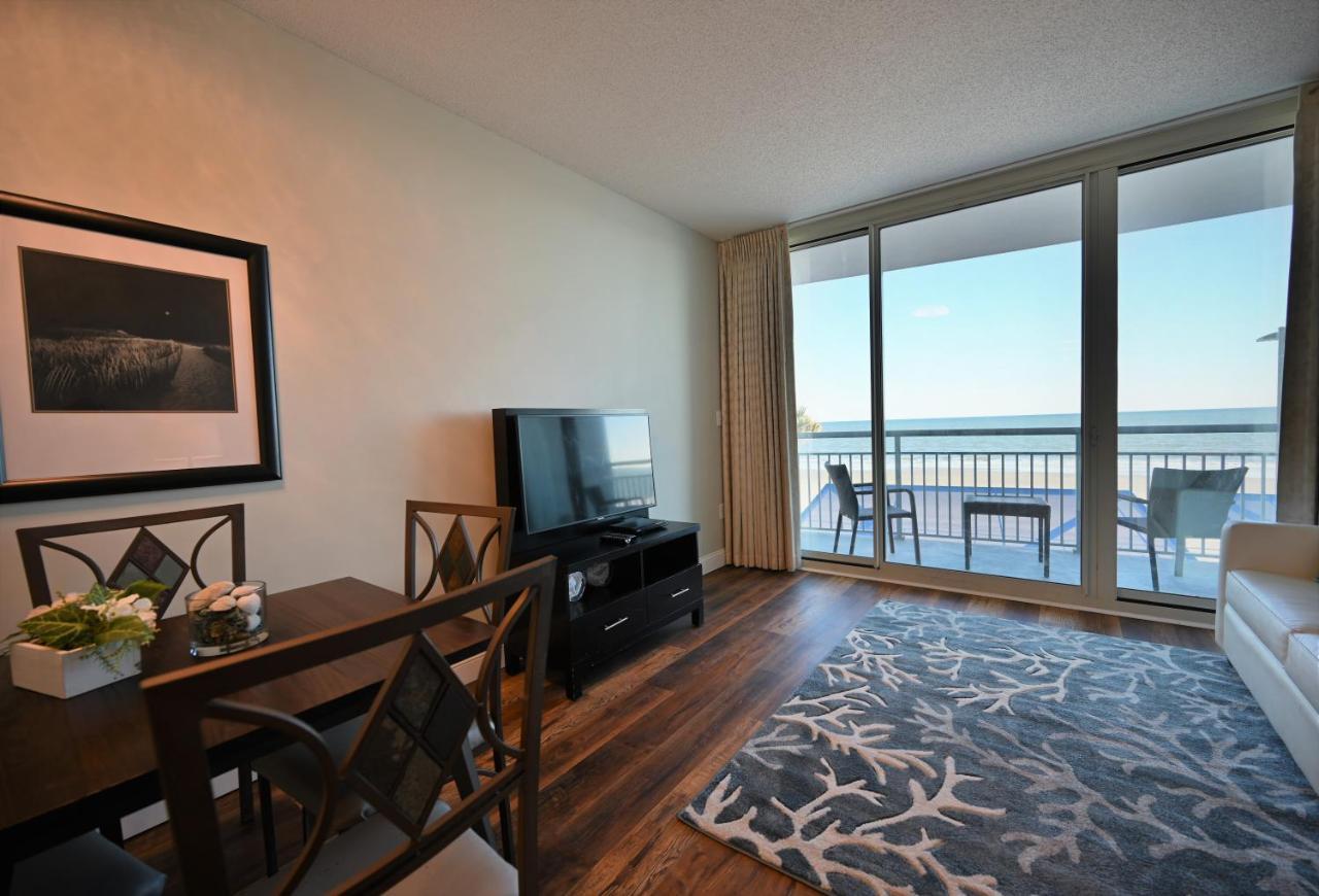 Spectacular Ocean Front Real 1 Bedroom Condo, 2 Ba Myrtle Beach Exterior foto