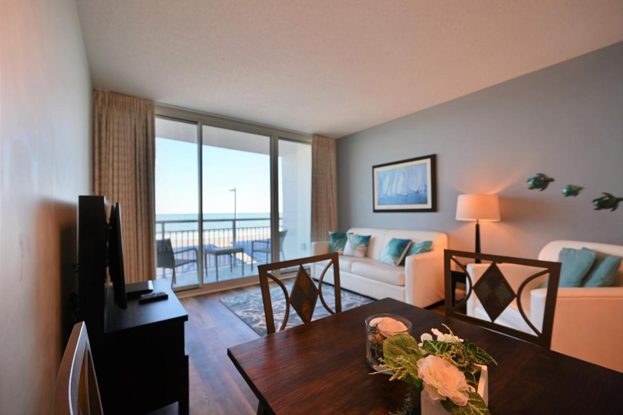 Spectacular Ocean Front Real 1 Bedroom Condo, 2 Ba Myrtle Beach Exterior foto